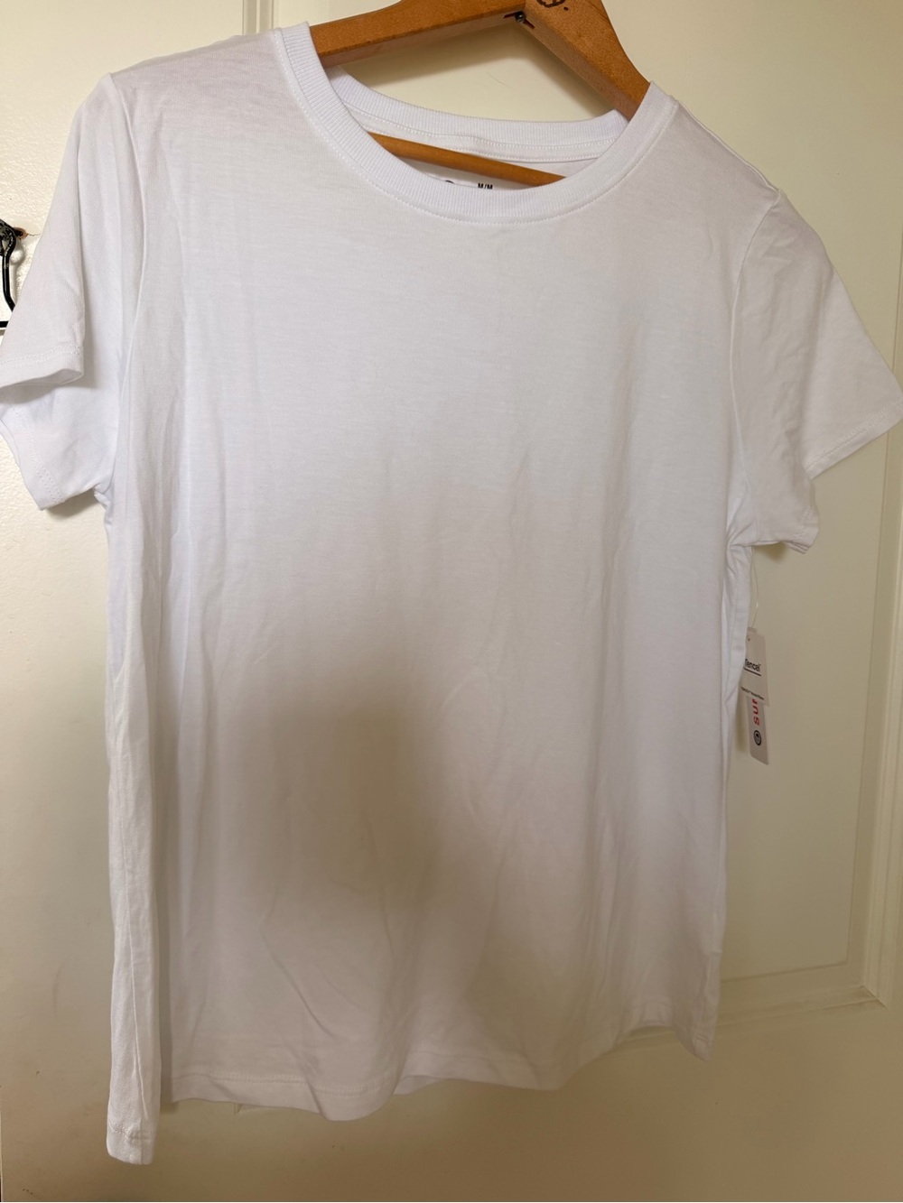 Sundry White Short Sleeve Crew T-Shirt